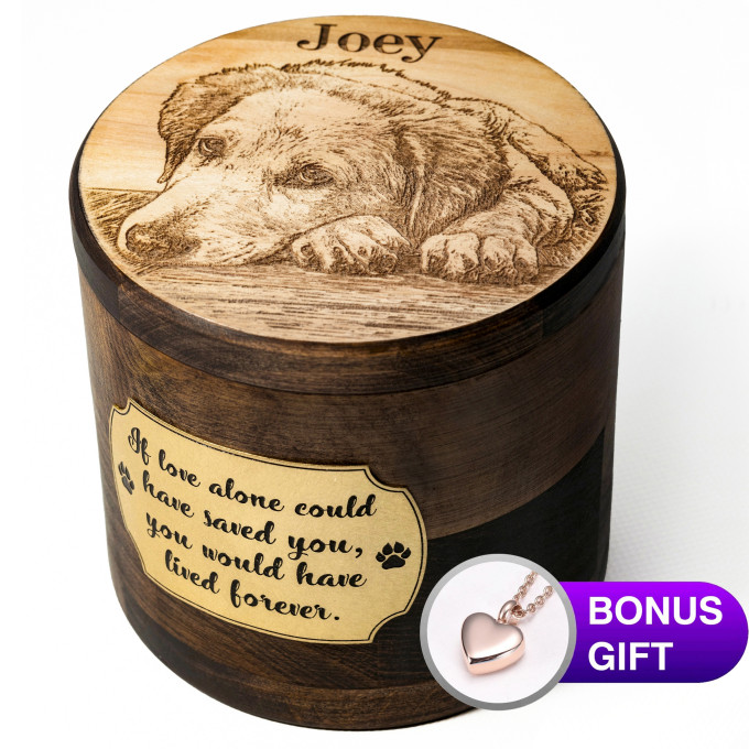 Urn for Dog Ashes 